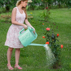 2 Gallon Watering Can for Indoor Plants, Garden Watering Cans for Outdoor Plant House Flower, Modern Plant Watering Can Large Long Spout with Sprinkler Head