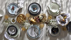 Oneida Mooncrest 65-Piece Flatware Set, Service for 12 Silver
