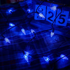 Dazzle Bright C6 Christmas String Lights, 200 LED 66 FT Waterproof Connectable String Lights with Timer, 8 Modes Christmas Lights for Indoor Outdoor Home Garden Yard Xmas Tree Decoration (Blue)