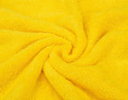 American Soft Linen Premium 3 Piece Towel Set, 1 Bath Towel 1 Hand Towel 1 Washcloth, 600 GSM 100% Cotton Turkish Towels for Bathroom, Yellow Towel Set