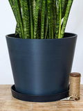 Selva Planter 16-inch, Dark Blue, Indoor/Outdoor