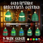 Christmas Gift EverBrite Christmas Tree Lantern 3 Pack, 5 Light Modes Holiday Decoration Presents for Women and Men, AAA Batteries Contained Stocking Stuffers, Christmas Lights Indoor & Outdoor