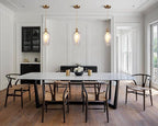 2 Pack Glass Pendant Lights Kitchen Island Gold Vintage Pendant Light Hand-Blown Hammered Clear Glass Hanging Light Fixtures E26 Brass Pendant Light for Kitchen Sink Dining Room