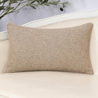 Yangest Neutral Floral Pillow Cover 12 x 20 Inches, Vintage Chenille Rectangle Throw Pillow Cover Soft Decorative Farmhouse Accent Couch Pillow Cover for Living Room Bedroom, Green