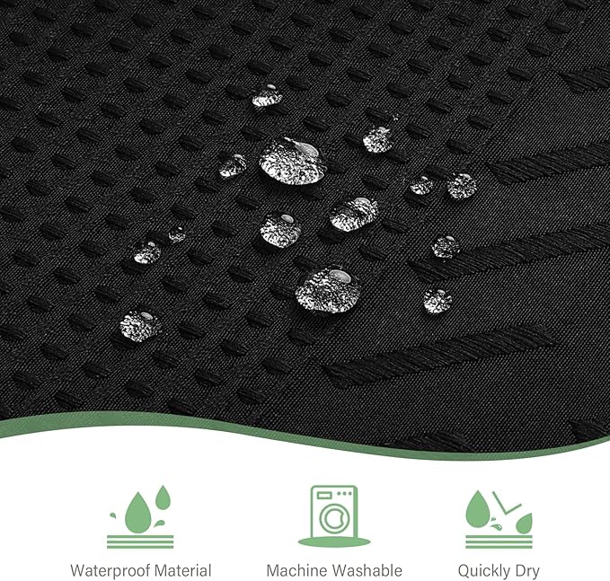 3D Embossed Pattern Shower Curtain, Simple and Chic Pattern Vintage Curtain for Bathroom, Waterproof Fabric Shower Curtains with Hooks, 72 W x 72 H, Black