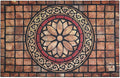 CHICHIC Rectangle Entrance Door Mat Large 24 x 36 Inch High Traffic Area Entry Way Doormat Front Door Rugs Outdoors Heavy Duty Welcome Mat, Non Slip Rubber Back Low Profile for Garage