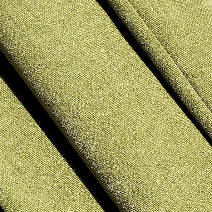 Jeneoo Decorative Grass Green Throw Pillow Covers Square Chenille Comfy Solid Cushion Couch Cases for Home Livingroom Sofa Decor (Set of 2, 20 x 20 Inches)