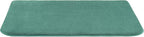 American Soft Linen 21x32 Fluffy Foamed Slip Reducer Bath Rug, Machine Washable Area Bath Mat Rugs for Bathroom, Colonial Blue