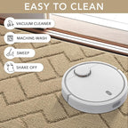 hicorfe Front Door Mat Outside Entrance,24"x35" Absorbent Muddy Dirt Resist Welcome Door Mats Outdoor Indoor,Stain and Fade Resistant,Non Slip Backing Entry Mat Doormat for Entryway (Beige)