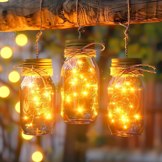 Fairy Lights Plug in, 66Feet 200LEDs Warm White String Lights, Waterproof Flexible Silver Wire for Bedroom Dorm Wedding Garland Wreath Wall Mason Jar Indoor Outdoor Christmas Tree