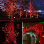 66Ft 200LED Christmas Fairy Lights Plug in, Waterproof String Lights Outdoor & Indoor 8 Modes with Timer Bedroom Decor, Twinkle Lights for Girl's Room Garden Party Christmas Decorations (Red)