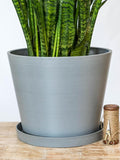 Selva Planter 16-inch, Light Grey, Indoor/Outdoor