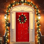 50 LED C6 Christmas Lights - 16.4Ft Battery Operated Seasonal Lighting for Indoor/Outdoor Xmas Tree, Garden, Patio, Party - Warm White