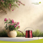 Headwind Danbury Vintage Watering Can – 1/2 Gallon Cayenne Red Decorative Galvanized Large Metal Watering Can Planter for Outdoor & Indoor – Antique Style by Robert Allen