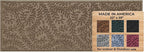 WaterHog Indoor/Outdoor Door Mat, 2' x 5', Made in USA, Durable & Skid-Resistant Front Door Rug, Decorative, Water-Trapping & Heavy-Duty Entryway Mat for Your Home, Boxwood Collection, Khaki/Camel