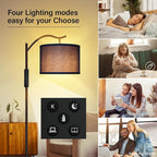 BoostArea Floor Lamp for Living Room,Arc Floor Lamp with Remote Control,Stepless Dimmable Brightness & Colors Temperature 2700k-6500k,Modern Standing Lamp for Bedroom Study Room Office,Blue