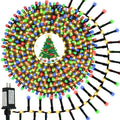 960 LED Christmas Slow Twinkle Cluster Lights, Firecracker Fairy Lights Plug in with 15 Modes & Timer Function, 39FT Waterproof String Lights for Indoor Outdoor Tree Christmas Decorations, Multicolor