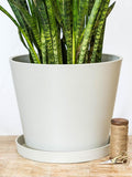 Selva Planter 16-inch, White, Indoor/Outdoor
