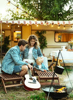 Brightown 158FT Solar String Lights Outdoor Waterproof with Remote, Solar Patio Lights with 75 Shatterproof LED Bulbs, 3 Light Mode, Dimmable & Timer, Hanging String Lights for Porch Garden Bistro