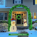 JMEXSUSS 2 Pack Green Christmas Lights, Total 400 LED 151FT Green Solar Lights Outdoor Waterproof, 8 Modes Solar String Light for Outside Patio Yard Tree Christmas Decorations