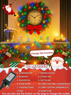 Voice Controlled Smart Christmas Lights Outdoor, 75.8ft 200 LED Extendable String Lights with 7 Voice Commands, 12 Modes & Timer, Waterproof Christmas Decorations for Party Tree Garden(Multicolor)