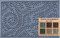 WaterHog Indoor/Outdoor Use Door Mat, 2' x 3', Made in USA, Welcome Mat for Front Door, Durable, Water-Trapping Floor Rug, Decorative, Skid-Resistant Entryway, Boxwood Collection, Bluestone