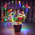 Joomer Battery String Lights, 4 Pack Total 64FT 200 LED Battery Operated String Light, Twinkle Fairy Lights with Timer for Home, Garden, Store, Party, Holiday, Indoor Decor (Multicolor)