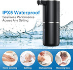 Automatic Foaming Soap Dispenser Foaming Hand Sanitizer Touchless 1200mAh Soap Dispenser Rechargeable with Sensor for Bathroom Kitchen