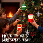 Christmas Gift EverBrite Christmas Tree Lantern 3 Pack, 5 Light Modes Holiday Decoration Presents for Women and Men, AAA Batteries Contained Stocking Stuffers, Christmas Lights Indoor & Outdoor