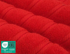 American Soft Linen 35x70 Jumbo Large Bath Towels, 600 GSM 100% Cotton Turkish Bath Sheet, Oversized Luxury Bath Towels for Bathroom Beach and Pool, Red