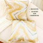 NKB Supplies Throw Pillows with Inserts Included,18"x18" Pillows, Set of 2, Marble Pillow Covers, Decorative Pillows for Bed, Couch, Sofa