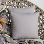 JMGBird Outdoor Pillows Set of 2 Outdoor Throw Pillows Waterproof with Insert 18×18 Inch Outdoor Pillow for Patio Furniture
