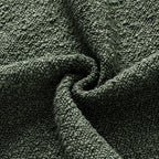 MIULEE Textured Boucle Throw Pillow Cover Christmas Dark Green Accent Solid Lumbar Pillow Case Decorative Soft Pack of 1 Couch Cushion Chair Sofa Bedroom Livingroom Home Decor,36x14 Inch
