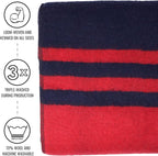 Arcturus Rainier Wool Blanket - 4.5lbs Warm, Heavy, Washable, Large | Great for Camping, Outdoors, Survival & Emergency Kits (Lava Canyon)
