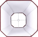 GO&SO Set of 1 Burgundy Bell Lamp Shades Fabric Lampshade, 6.5"Top x 13"Bottom x 10.5''Vertical Height,(Spider) Modern Lamp Shade For Table & Floor Lamp Shade Replacement,Easy Assembly
