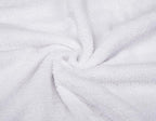 American Soft Linen Premium 3 Piece Towel Set, 1 Bath Towel 1 Hand Towel 1 Washcloth, 600 GSM 100% Cotton Turkish Towels for Bathroom, White Towel Set