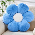 Daisy Pillow, 19.6In Cute Flower Shaped Decorative Pillow Cushion for Sofa Couch Bed Reading Tent