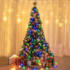 TW SHINE C9 Christmas Lights, 100 LED 66 FT Christmas String Lights Outdoor with 8 Modes Timer Waterproof Connectable for Indoor Yard Xmas Tree House Decorations (Multi-Color)