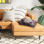 Snycler Boho Throw Pillow Covers 12x20 inch Set of 2 Boho Rug Carpet Double Sided Pattern Cotton Soft Pillow Case Cushion Cover Pillowcase for Couch Sofa Bed Decorative (Purple)