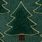 Christmas Pillow Covers 18x18 inch Set of 2 Xmas Decorations Soft Plush Faux Fur Wool Green Yellow Christmas Tree Throw Pillow Cases Winter Holiday Decor for Sofa Living Room PT-012A18