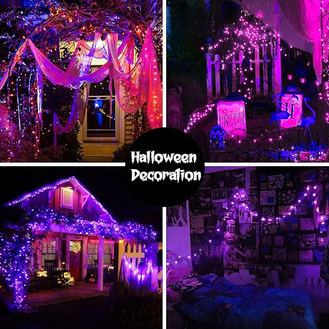 300 LED Christmas String Lights, 108FT - UL Certified Outdoor & Indoor Fairy Lights for Tree, Patio, Garden, Party, Wedding, Halloween, Holiday Decor