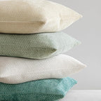MIULEE Pack of 2 Couch Throw Pillow Covers 20x20 Inch Light Green Modern Boho Accent Decorative Pillow Covers Soft Chenille Farmhouse Cushion Covers for Home Decor Bed Sofa Living Room