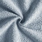 MIULEE 18x18 Inch Decorative Pillow Covers for Couch Bed Set of 2 Textured Boucle Neutral Winter Throw Pillows Light Blue Accent Solid Cushion Pillowcases Sofa Livingroom Home Decor
