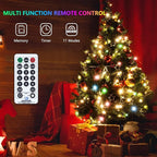 Outdoor Christmas Lights 800 LED 272FT Color Changing Christma Tree Light with Warm White & Multicolor, 11 Modes, Waterproof Christmas String Lights with Remote for Xmas Decorations