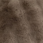 MANDIOO Pack of 2 Thick Plush Wool Decorative Throw Pillow Covers Super Soft Wave Bubble Fur Velvet Cushion Covers Pillow Shams for Couch Bed Living Room 20x20 Inch Taupe