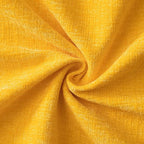 MIULEE Pack of 2 Couch Throw Pillow Covers 16x16 Inch Soft Goose Yellow Chenille Pillow Covers for Sofa Living Room Solid Dyed Pillow Cases