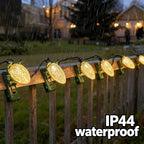 TW SHINE C9 Christmas Lights, 100 LED 66 FT Christmas String Lights Outdoor with 100 Spring Clips and Timer, Waterproof Connectable for Indoor Yard Xmas Tree House Decorations (Warm White)