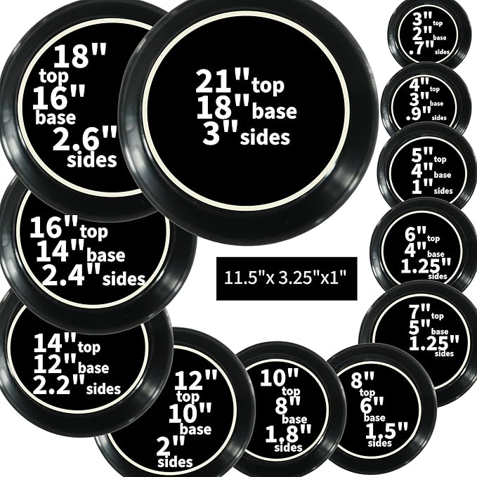 Plant Saucers - Heavy Duty Indoor/Outdoor