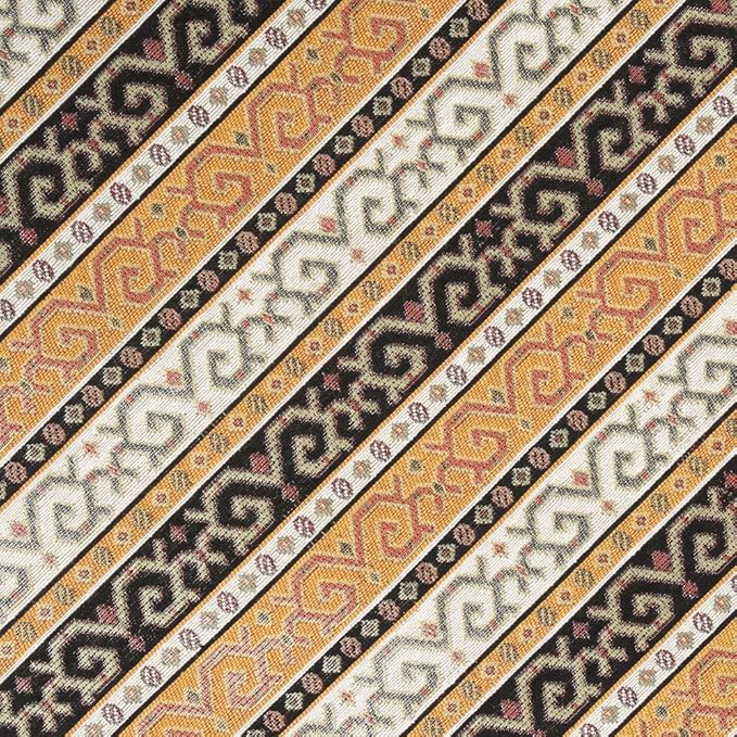 Large Throw Pillow Covers Mustard Yellow and Black Kilim - 22 x 22 Inches Decorative Pillows, Boho Room Decor for Couch, Bohemian Outdoor Case for Farmhouse, Ethnic, Tribal Cushions