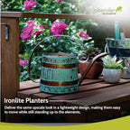 Headwind Gilford Vintage Watering Can – 1/2 Gallon Copper Patina Decorative Galvanized Large Metal Watering Can Planter for Outdoor & Indoor – Antique Style by Robert Allen
